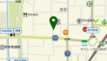 フルール洋裁教室の地図画像