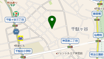 DEUXMILLECINQ(株式会社ドゥミルサンク) 東京事務所の地図画像