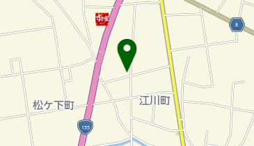 ゆさひみベーグルの地図画像