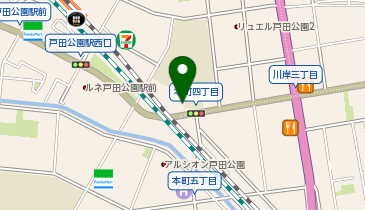 ヘアーサロン シュウの地図画像