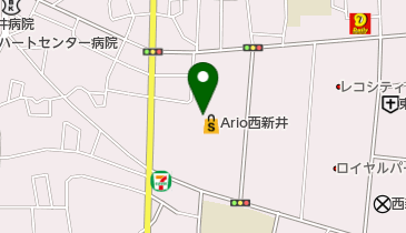 ペットの専門店 コジマ アリオ西新井店の地図画像