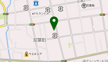宮沢賢治生家跡の地図画像