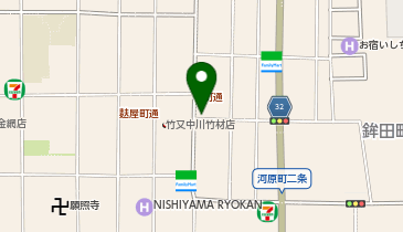 ギャルリー宮脇の地図画像