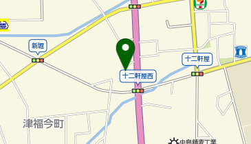 【10/31オープン】100円レンタカー 久留米津福バイパス店の地図画像