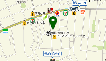 【12/10オープン】わくわく広場 桜新町店の地図画像