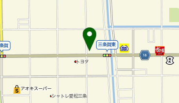 最上製麺 一宮三条店の地図画像