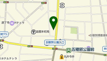 たま 五稜郭店の地図画像