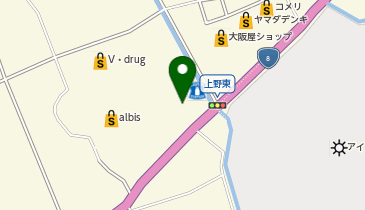 クスリのアオキ 入善上野店の地図画像