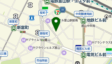 餃子BAL(バル)ぽうの地図画像