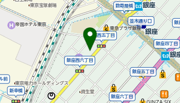 銀座ミツメドウの地図画像