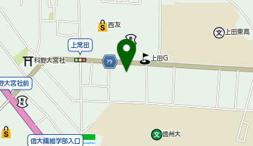 【12/15オープン】バーガーキング 上田常田店の地図画像