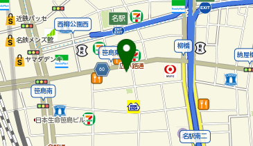餃子のかっちゃん 名駅2号店の地図画像
