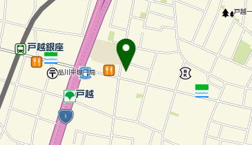 甲賀米粉たい焼き 戸越銀座店の地図画像
