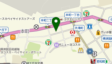 プラザヨコスカ 中央本社斎場の地図画像