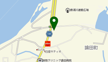 ラ・ムー 論田店の地図画像