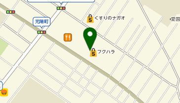 フクハラ 愛国店の地図画像