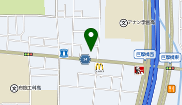 セルフのフルセ 東大阪店(株式会社グローリージャパン)の地図画像