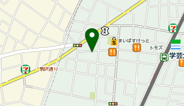 BLUE EYES(ブルー アイズ) 学芸大学店の地図画像