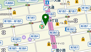 TUDOR BOUTIQUE BOLT SAPPORO(チューダーブティック札幌 by BOLTE)の地図画像