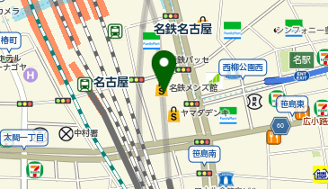 名鉄カルチャースクール名駅の地図画像