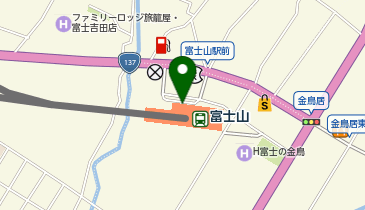 甲賀米粉たい焼き 富士山店の地図画像