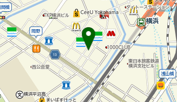 酒場カモスビトの地図画像