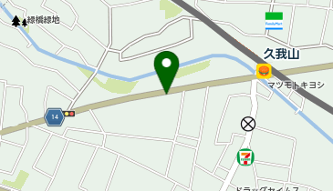 人見食堂の地図画像