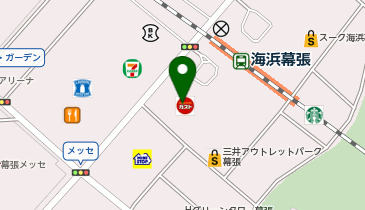 壱角家 プレナ幕張店の地図画像