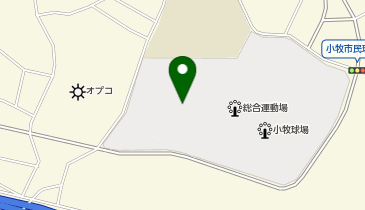 小牧市陶運動場 グラウンドの地図画像