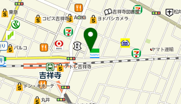 マンボー 吉祥寺本店の地図画像