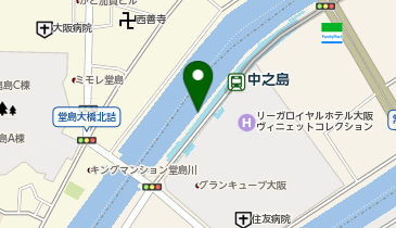 NAKANOSHIMA BANKS(中之島バンクス)の地図画像