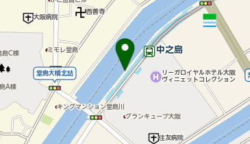 UNWEDDING中之島の地図画像