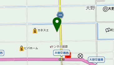 ドラッグストア コスモス 岐阜大野店の地図画像