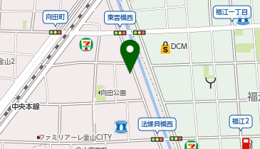 オートバックス 金山店の地図画像
