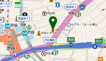 CHAOTHAI(チャオタイ) 渋谷アクシュ店の地図画像