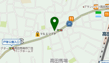 ジョイフル恵利 はかまギャラリー 高田馬場の地図画像