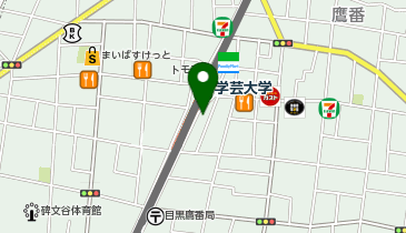 【12/19オープン】ワンコイン割烹魚金 学芸大学の地図画像