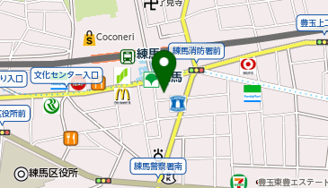 めし道楽 練馬南口店の地図画像