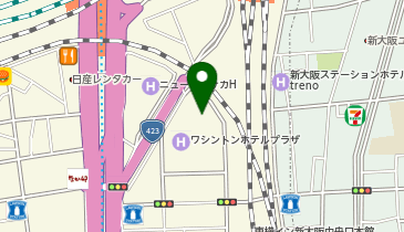 株式会社 JR西日本レールテックの地図画像