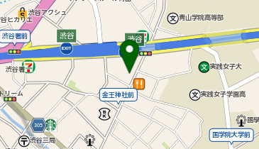 Samurai Beauty(サムライ ビューティー) 渋谷東店の地図画像