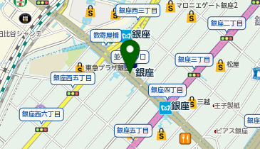 Echika Fit銀座(エチカフィット銀座)の地図画像