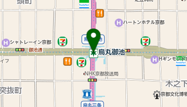 Kotochika Oike(コトチカ御池)の地図画像