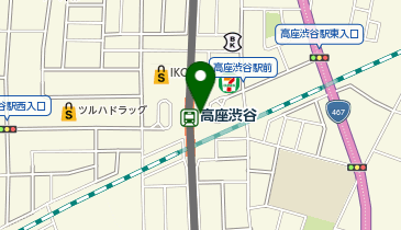 ODAKYU MARCHE KOZA-SHIBUYA(小田急マルシェ高座渋谷)の地図画像