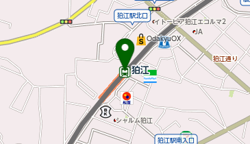 ODAKYU MARCHE KOMAE(小田急マルシェ狛江)の地図画像