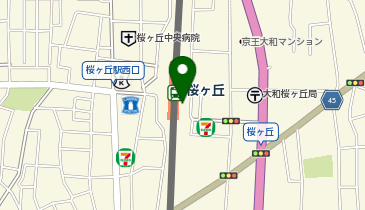 ODAKYU MARCHE SAKURAOKA(小田急マルシェ桜ケ丘)の地図画像