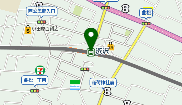 ODAKYU MARCHE SHIBUSAWA(小田急マルシェ渋沢)の地図画像