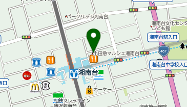 ODAKYU MARCHE SHONANDAI 1(小田急マルシェ湘南台1)の地図画像
