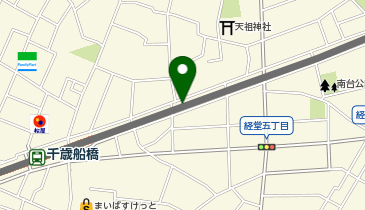 ODAKYU MARCHE CHITOSE-FUNABASHI 1(小田急マルシェ千歳船橋1)の地図画像