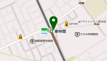 ODAKYU MARCHE HIGASHI-RINKAN(小田急マルシェ東林間)の地図画像