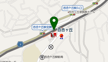 ODAKYU MARCHE YURIGAOKA(小田急マルシェ百合ケ丘)の地図画像